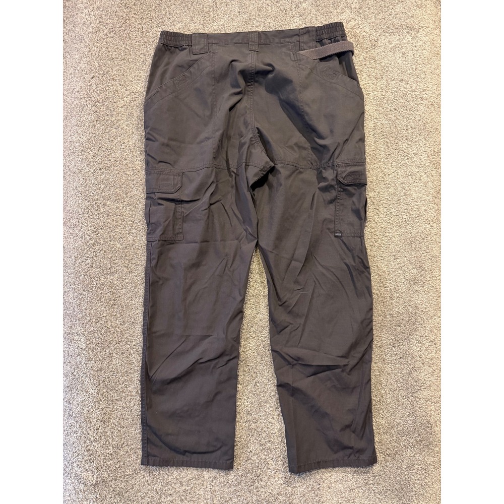 5.11 Tactical Cargo Pants Mens 42x34 Gray Ripstop Tactical Utility Pockets - Picture 2 of 9
